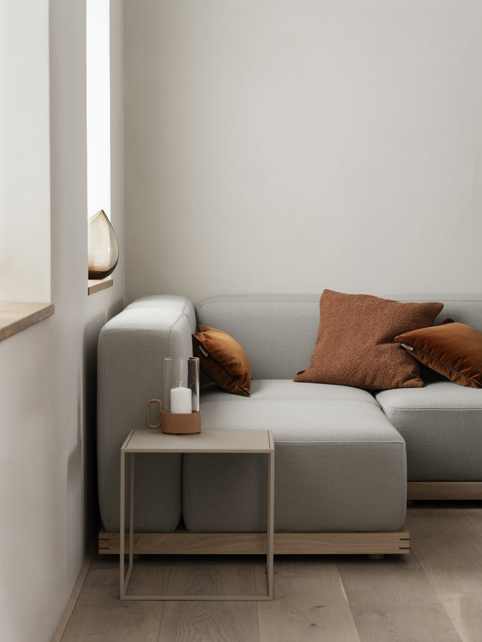 Blomus BOUCLE kussenhoes 40x60 - Rustique Brown