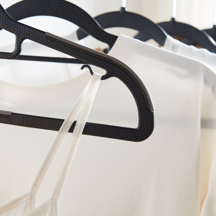 ACAZA Kledinghanger Zwart  - 20 st.