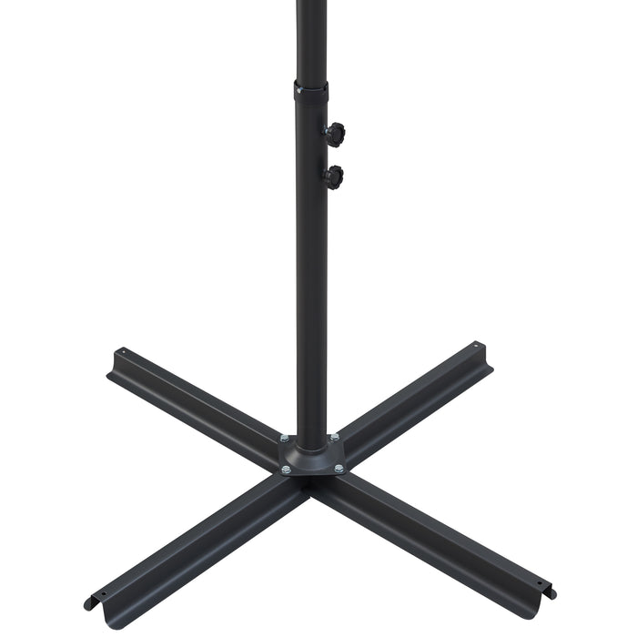 ACAZA Zweefparasol Donkergrijs