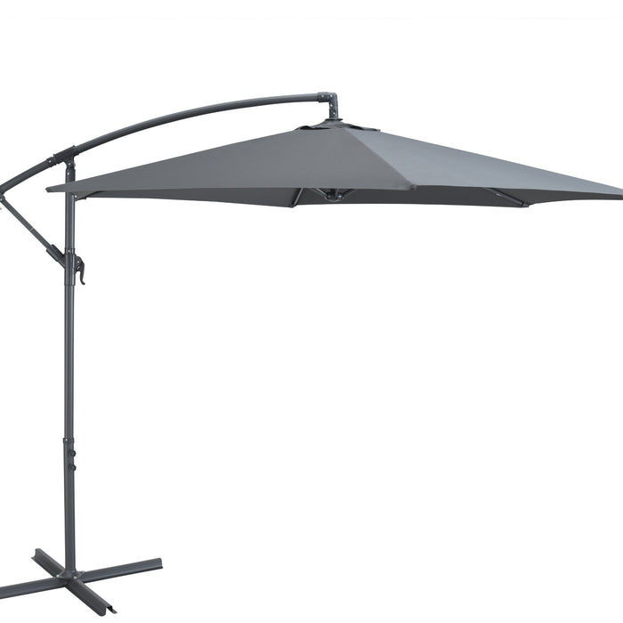 ACAZA Zweefparasol Donkergrijs