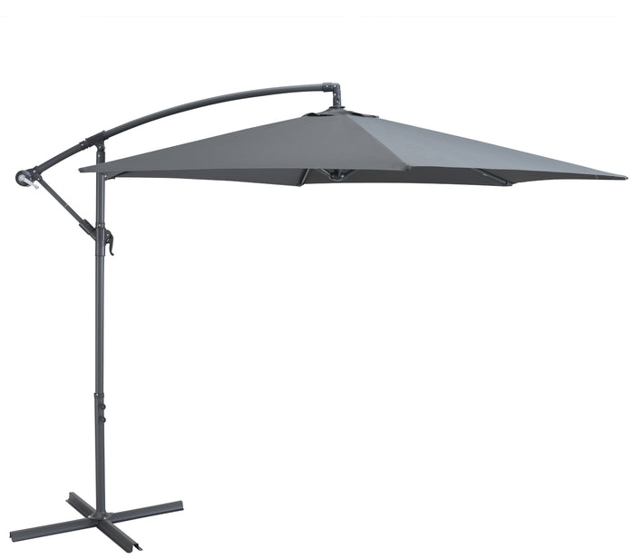 ACAZA Zweefparasol Donkergrijs