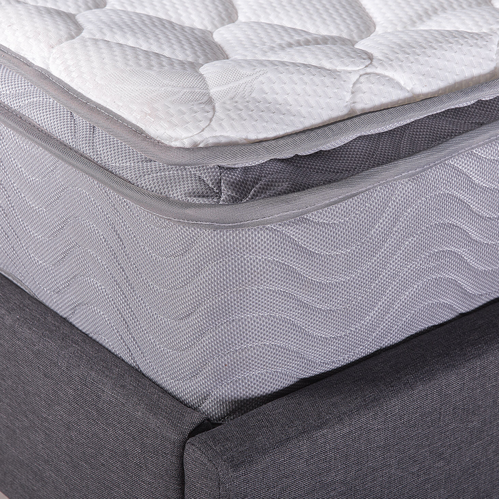 Beliani-SPLENDOUR-Pocketveringmatras-Crème-140 x 200 cm-Polyester