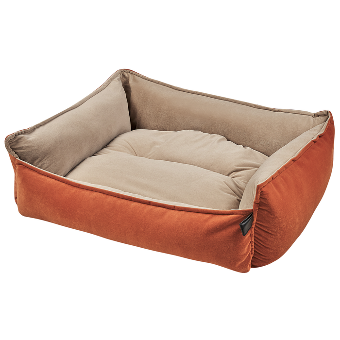 Beliani - IZMIR - Dierenbed - Beige - Fluweel
