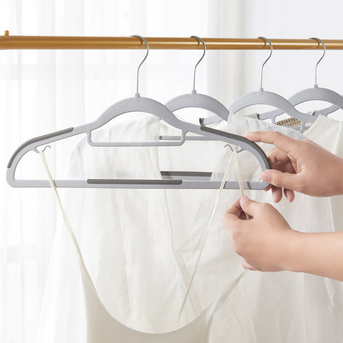 ACAZA Kledinghanger Grijs  - 20 st.