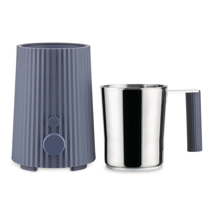 Alessi Plissé Melkopschuimer - Grijs