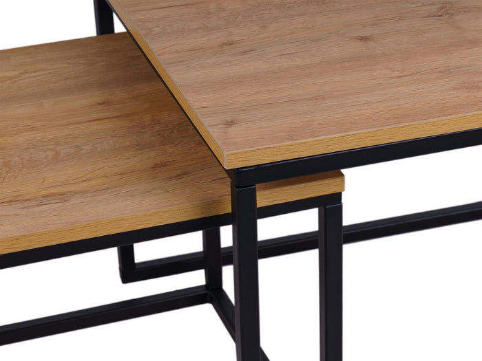 Vierkante salontafel set Kiev XL 60 cm