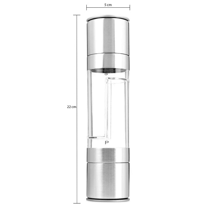 Krumble Zout en peper molen 2-in-1 - Staal