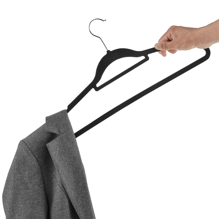 ACAZA Kledinghanger Zwart  - 30 st.
