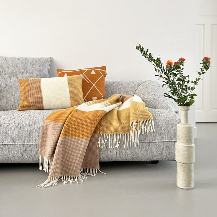 Malagoon Festivity Wool Plaid - Yellow