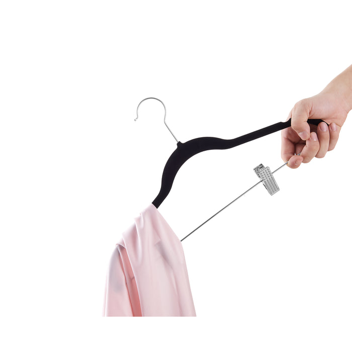 ACAZA Kledinghanger Zwart  - 20 st.