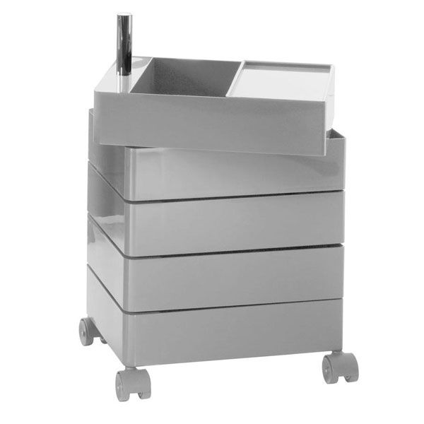 360° Container ladekast lichtgrijs