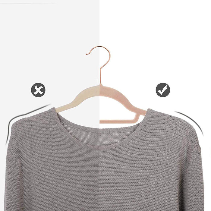 ACAZA Kledinghanger Roze en Goud  - 50 st.