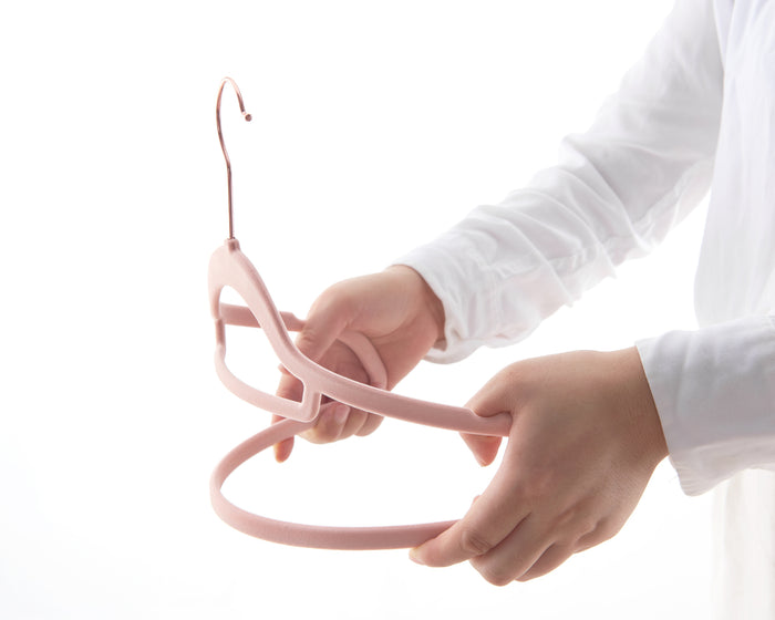 ACAZA Kledinghanger Roze en Goud  - 50 st.