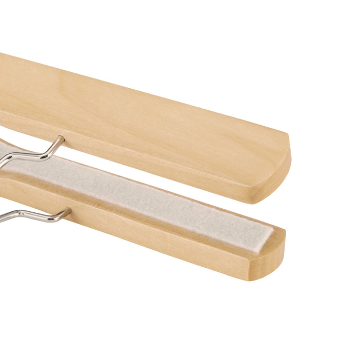 ACAZA Kledinghanger Natuurlijk bruin  - 12 st.