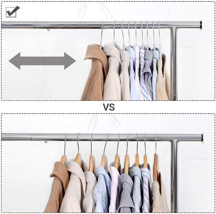 ACAZA Kledinghanger Grijs  - 30 st.