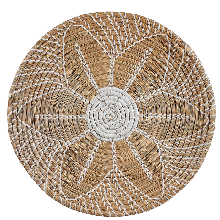 Beliani - PINTANO - Wanddecoratie - Naturel - Zeewier