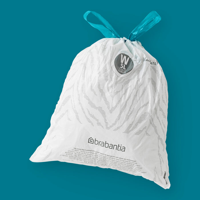 Brabantia PerfectFit Type W Afvalzakken 5 L - 40 zakken