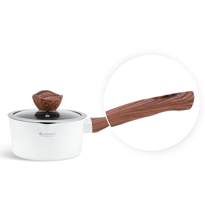 Edenberg White Line - Steelpan Keramisch - 16 cm- 3-laags