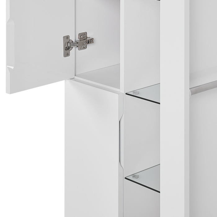 Beliani - FIGUERES - Badkamermeubel - Wit - MDF