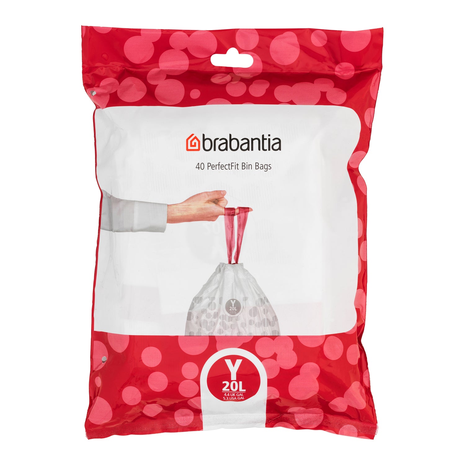 Brabantia PerfectFit Type Y Afvalzakken 20 L - 40 zakken