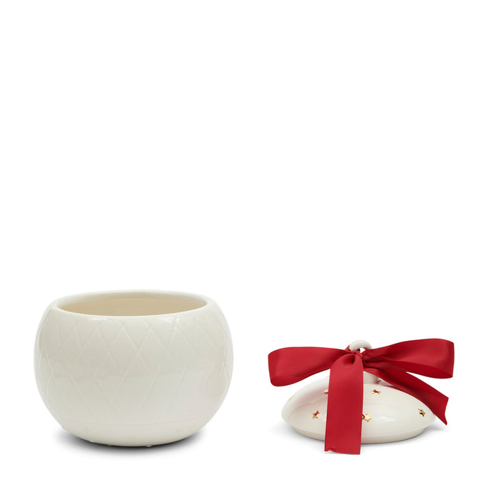 Riviera Maison Voorraadpot Sparkling Ornament Wit