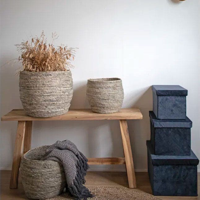 Artichok Jules teakhouten bankje - 90 x 25 cm