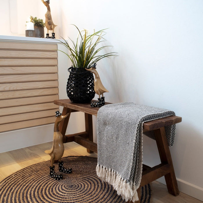 Artichok Jules teakhouten bankje - 90 x 25 cm