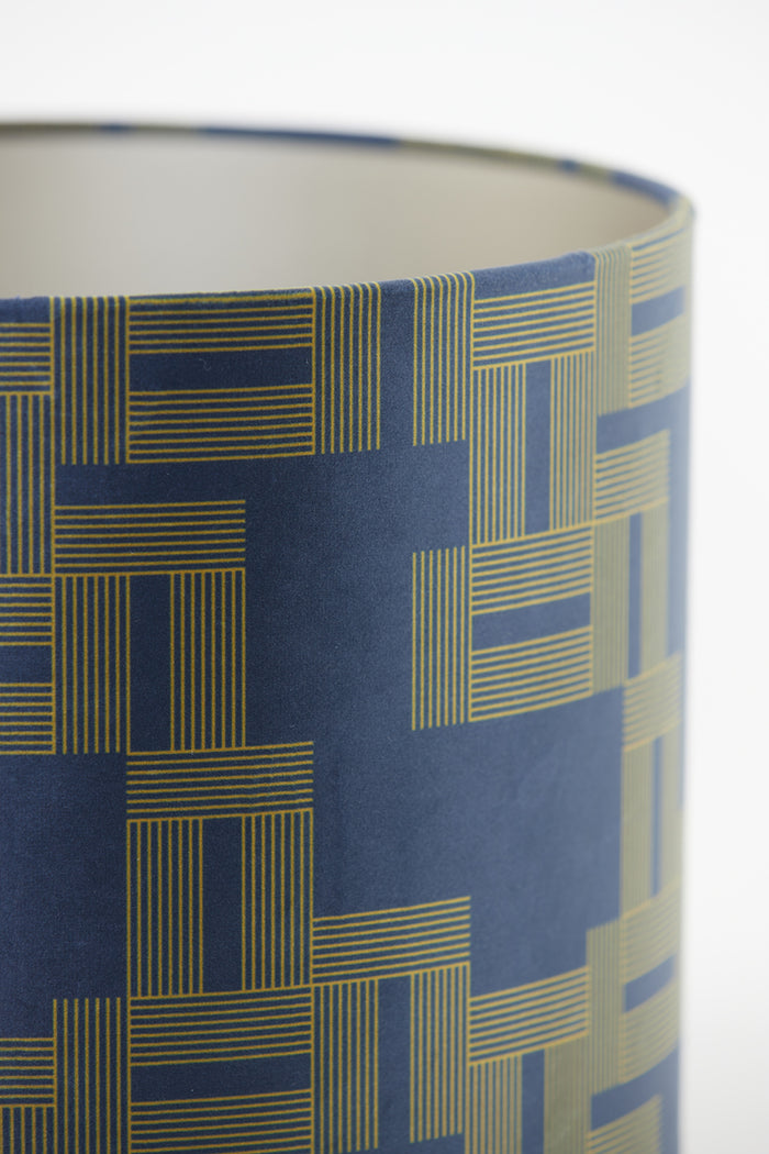 D - Light & Living - Lampenkap STAIR - 25x25x18 - Blauw