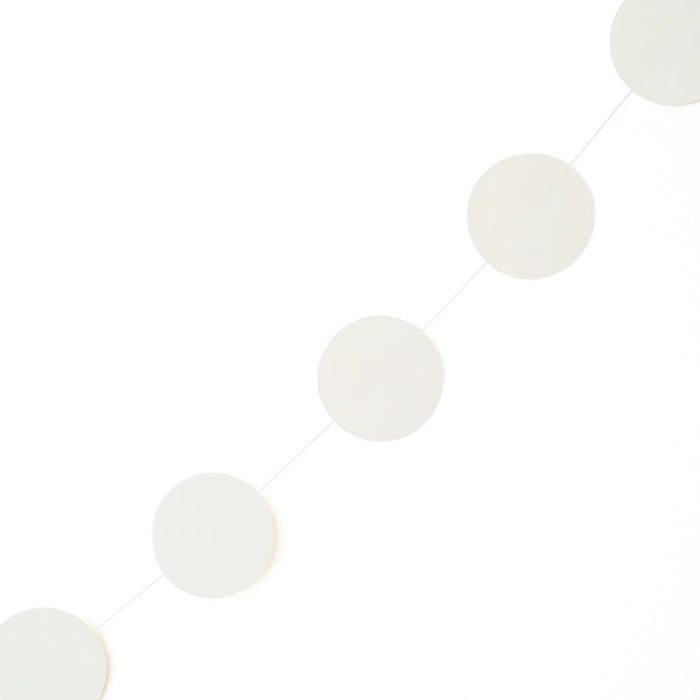 Leeff slinger stippen wit (250 centimeter)