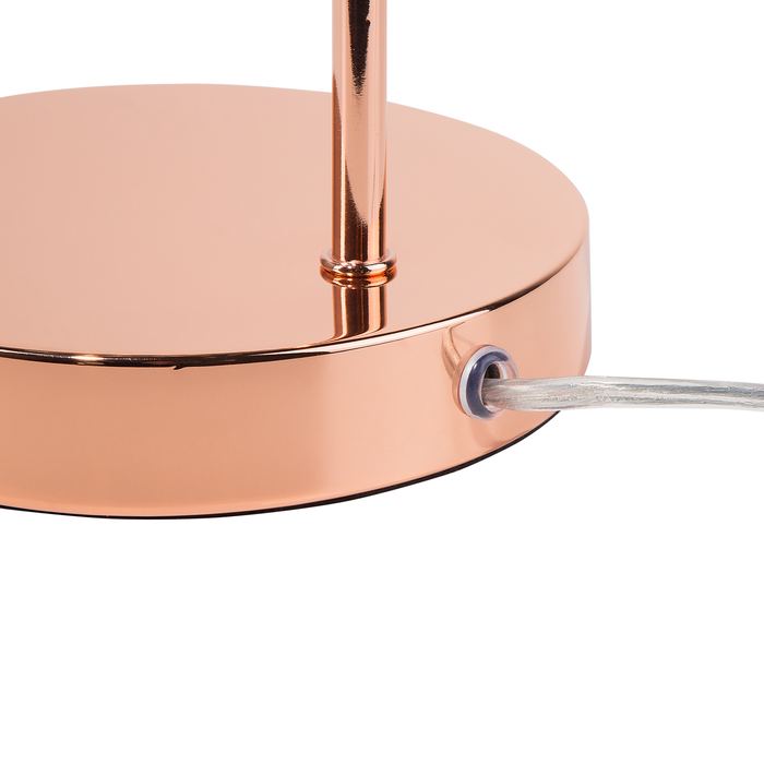 Beliani - SAVENA - Bureaulamp - Koper - Metaal