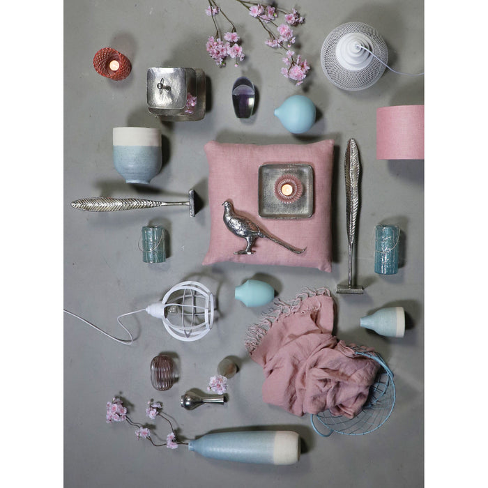 Light & Living Cilinder Lampenkap Livigno - Roze - Ø30x21cm