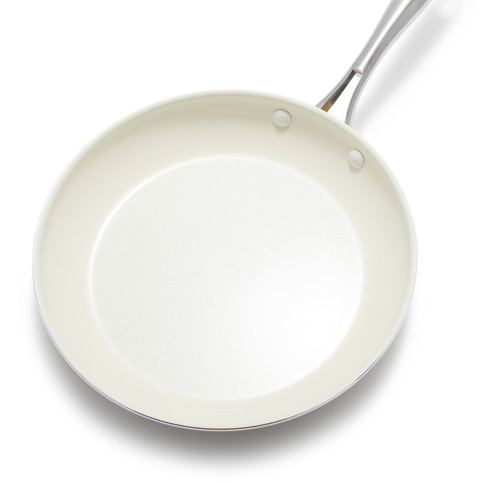 GreenLife Artizan 12-delige set met antiaanbaklaag, PFAS-vrij, geel