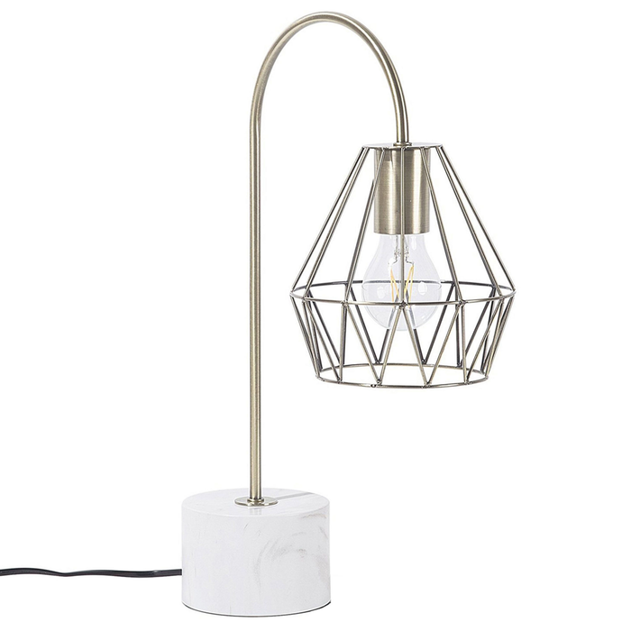 Beliani - MOONI M - Tafellamp - Messing - Metaal