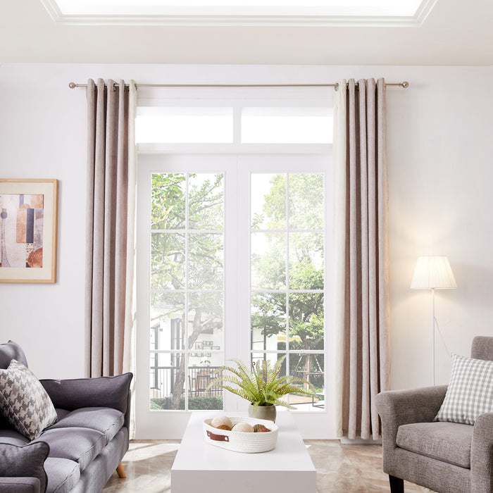 ACAZA Gordijnroede Zilver