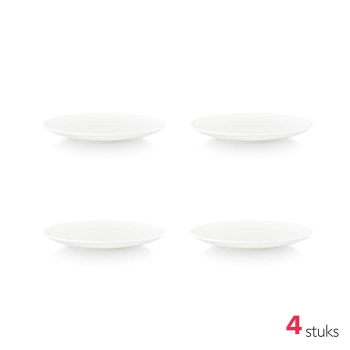 vtwonen Serviesset - Wit - Porselein - 24-delig