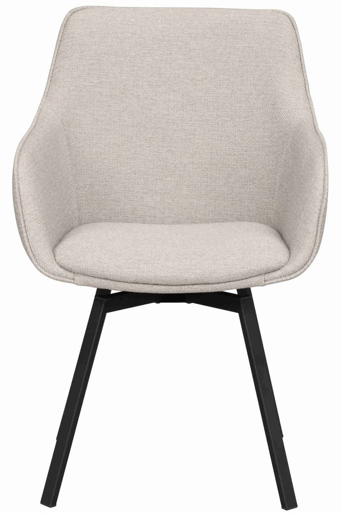 Rowico Home Alison Draaibare Stoel Armleuning - Set Van 2 - Beige