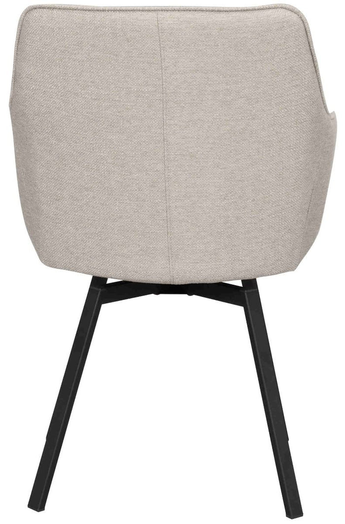 Rowico Home Alison Draaibare Stoel Armleuning - Set Van 2 - Beige