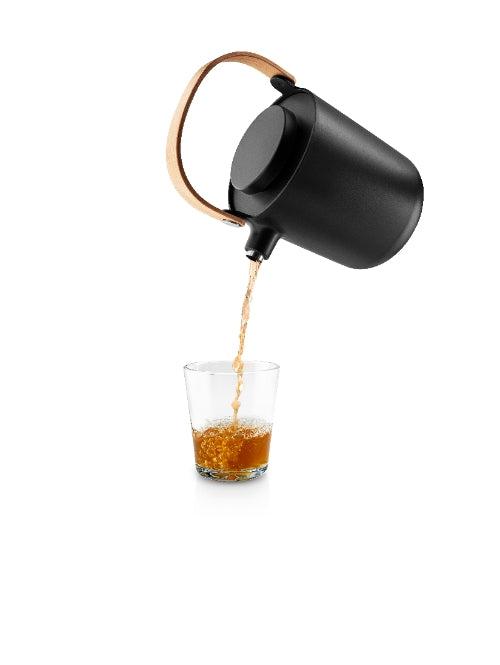 Eva Solo - Vacuüm Thermoskan met Theefilter, 1 L, Zwart - Eva Solo | N