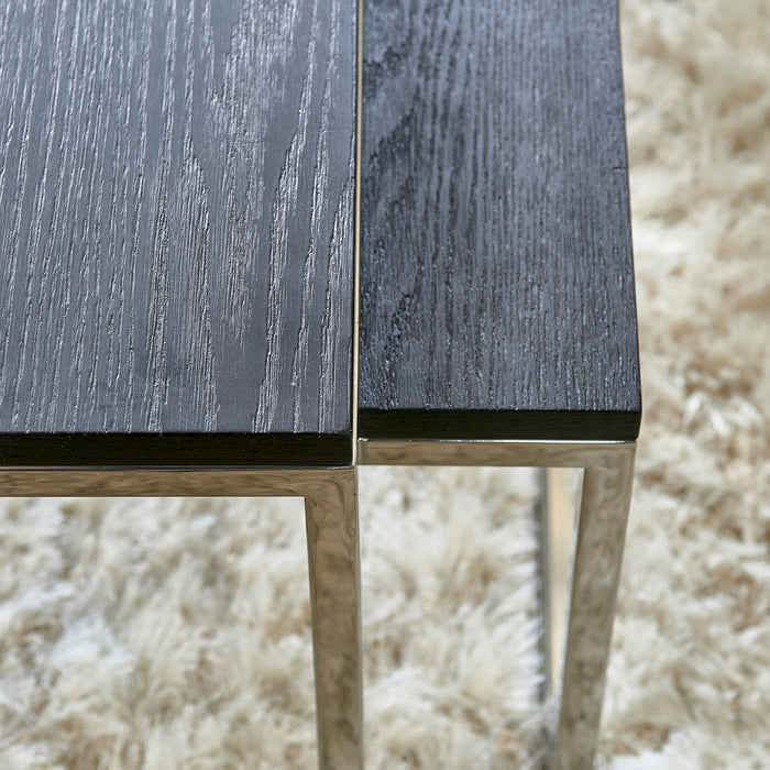 Riviera Maison Nomad Square Coffee Table S|3 Black