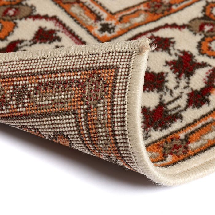Interieur05 Vintage Vloerkleed Nazly Creme|Oranje - 160 x 230 cm