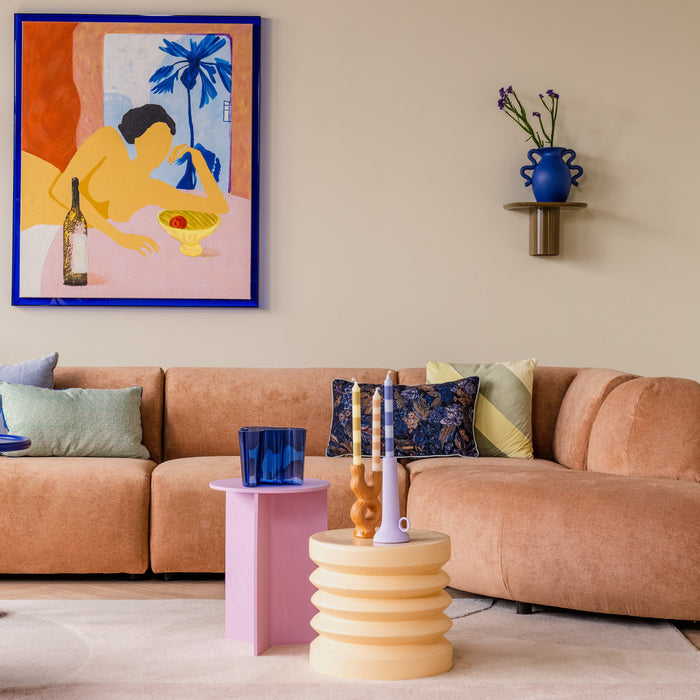 &k amsterdam Loop Kandelaar - Nude