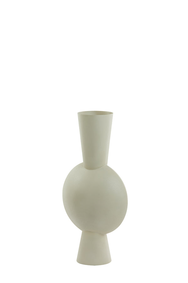 Light & Living Light&living Vaas 19x14,5x61,5 cm KAVANDU licht grijs