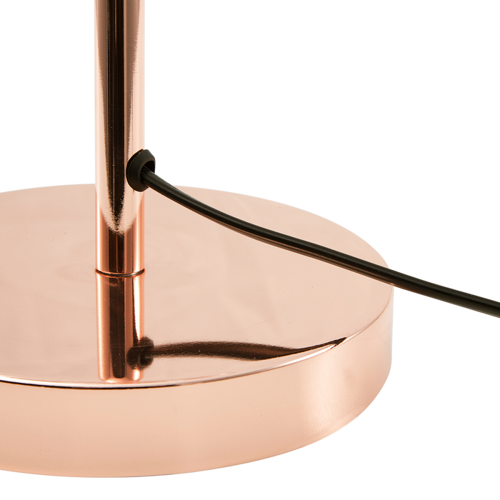 Beliani - SENETTE - Tafellamp - Koper - Metaal