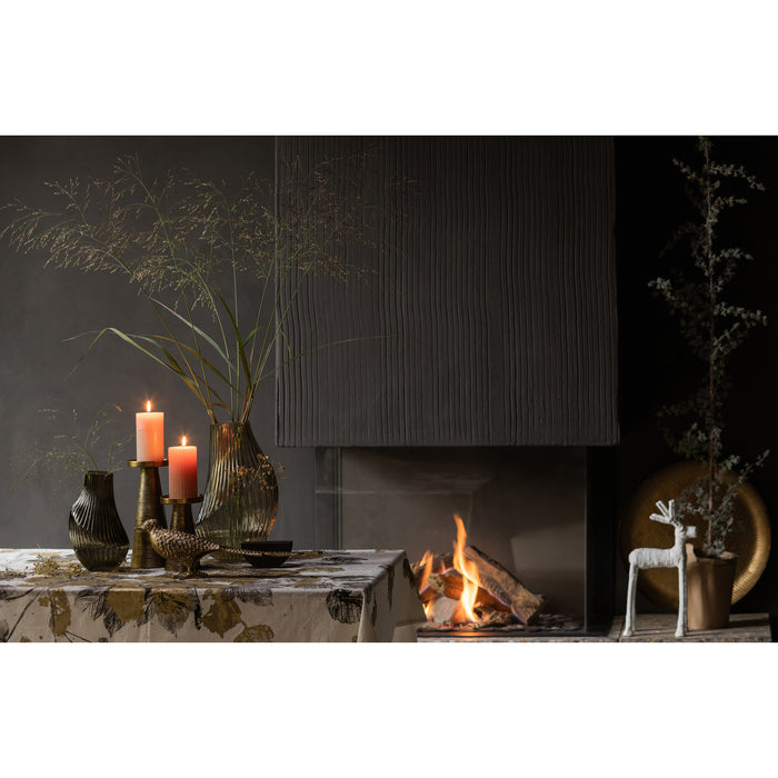 WOOOD Sunset Tafelkleed Rond - Katoen - Off White - Ø 135 cm