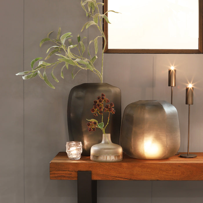 Light & Living - Vaas PACENGO - Ø33x32cm - Grijs