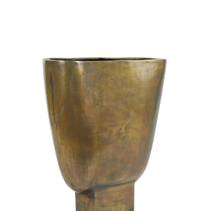 Light & Living Light&living Vaas deco 45x17x50 cm PARTIDA antiek brons