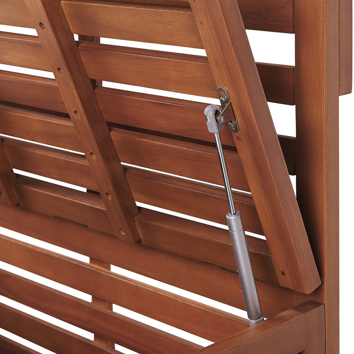 Beliani - MATINO - Tuinbank - Lichte houtkleur - Acaciahout