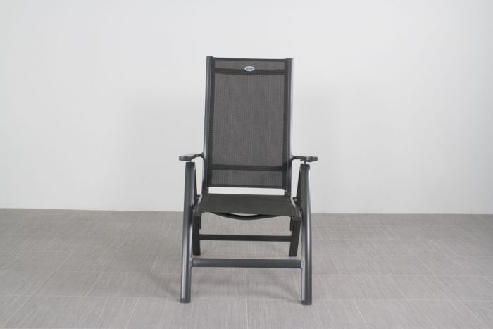 Hartman Roma|Kings tuinset antraciet - 220x100 cm.