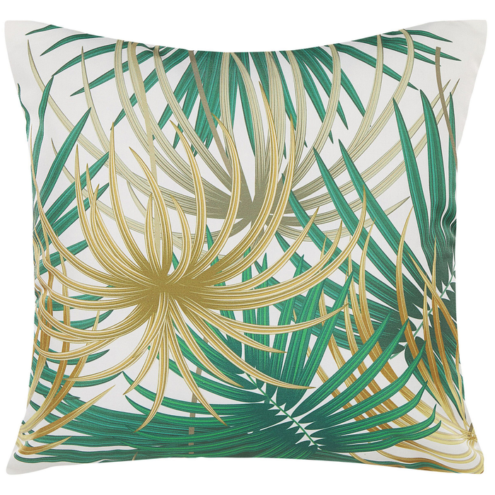 Beliani-GAIANA -Tuinkussen set van 2-Groen-45 x 45 cm-Polyester