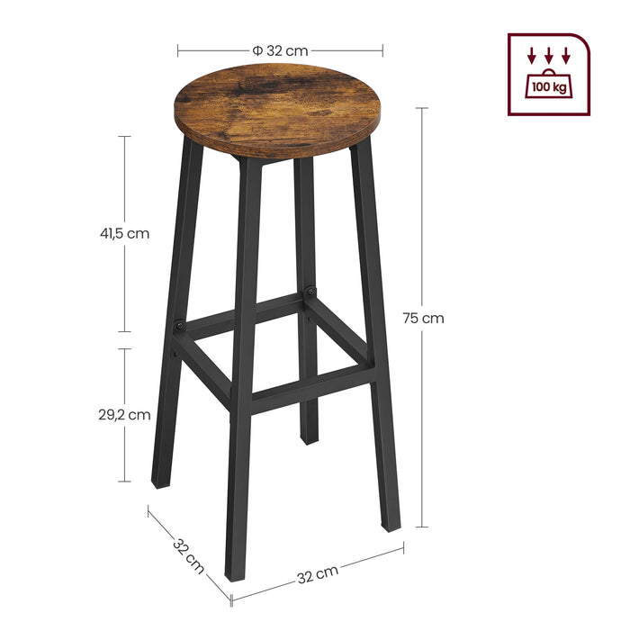 ACAZA Barkruk Bruin  - 2 st.